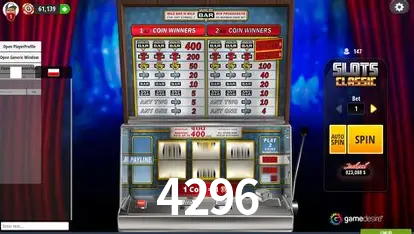 Descubra o Mundo do Cassino Online com 4296
